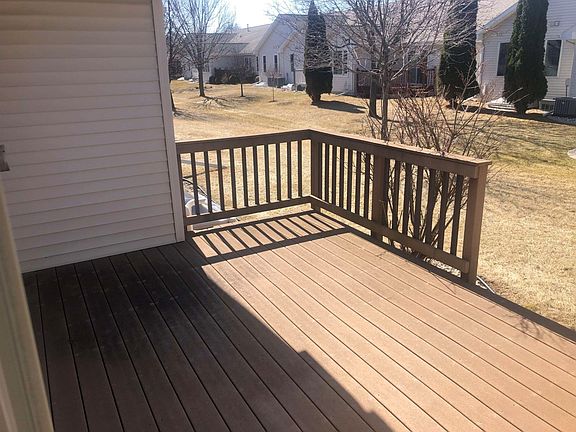 SW facing deck
