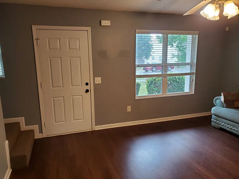 Shared furnished living room space