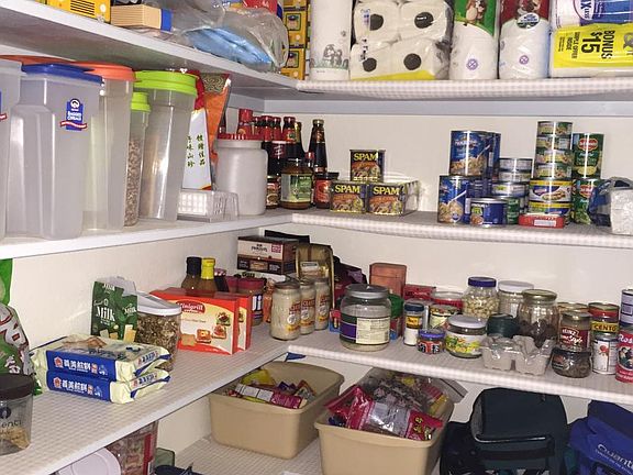 walk-in pantry