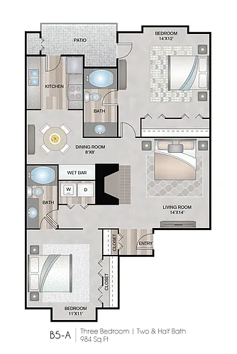 Floor plan B5-A