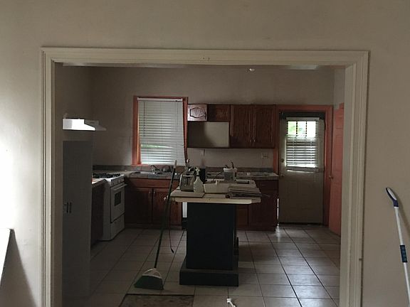 Open kitchen area