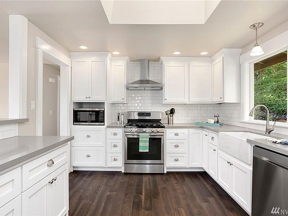 Recently remodeled kitchen with new appliances