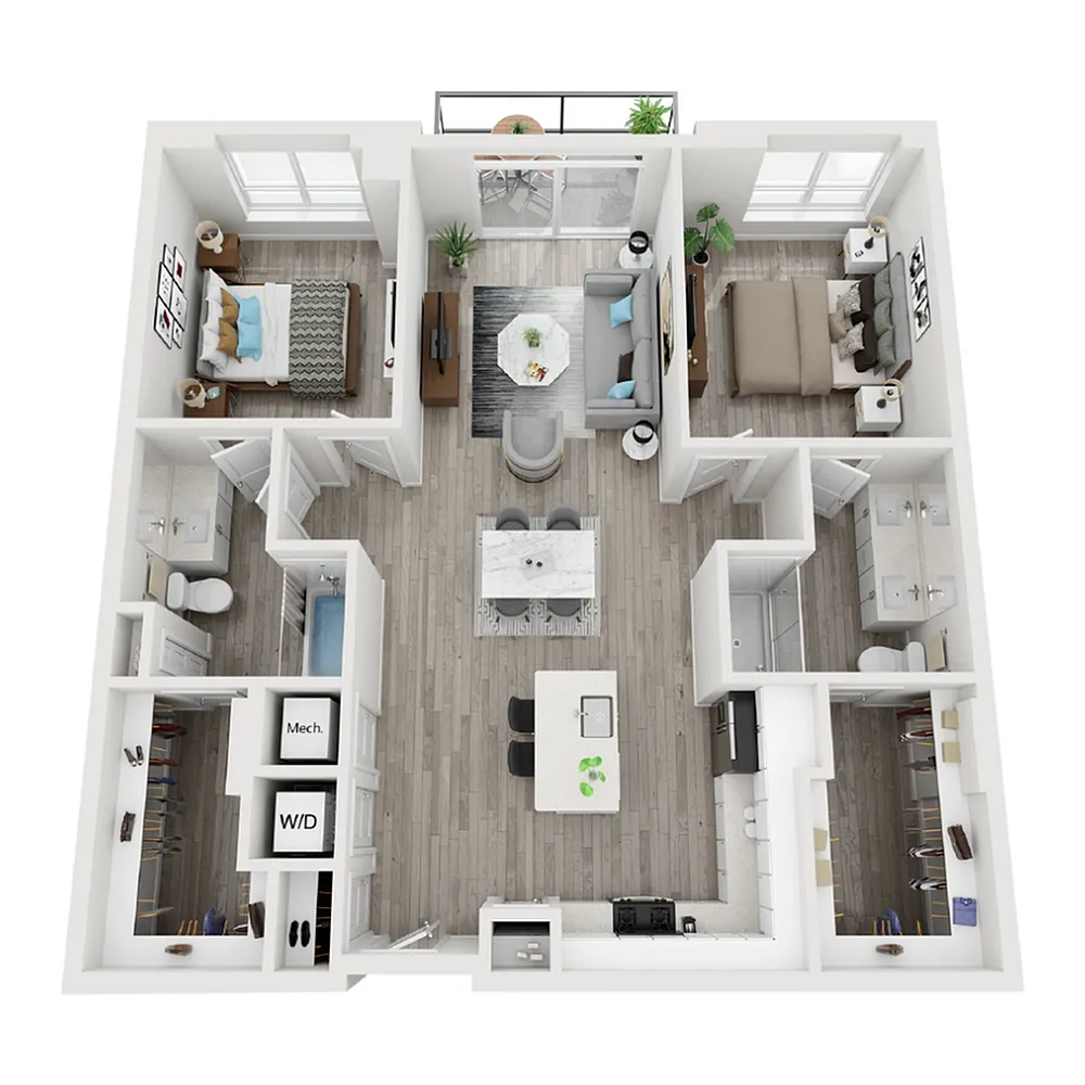 Floor plan B3