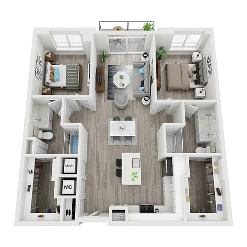 Floor plan B3