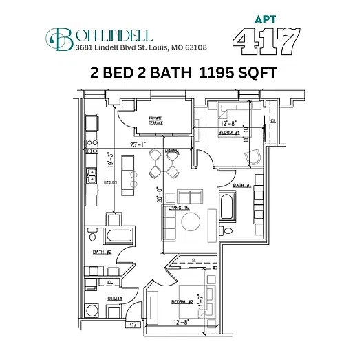 Floor plan 417