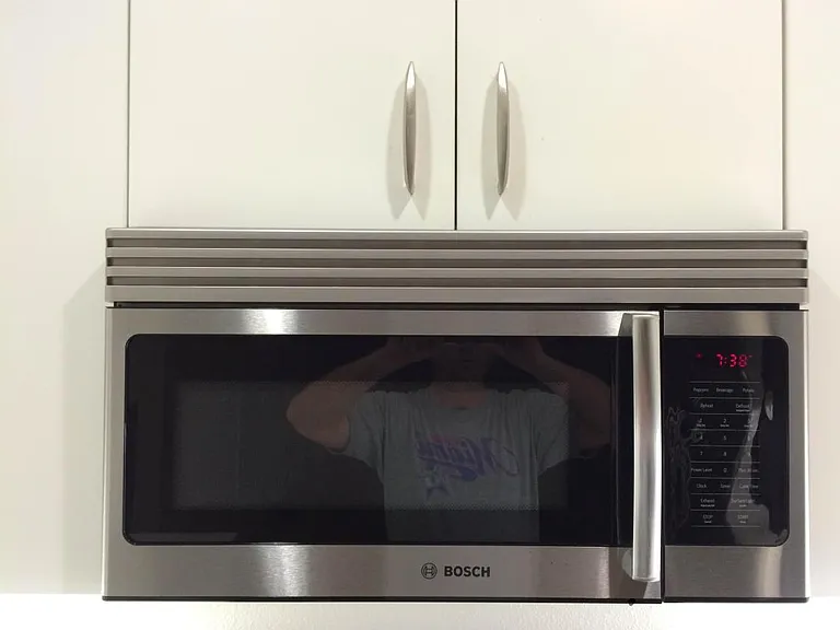 BOSCH stainless steel microwave