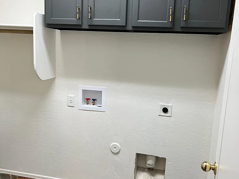 Washer dryer hook up