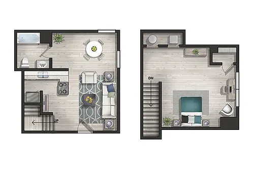 Floor plan The Atlantic Renovated