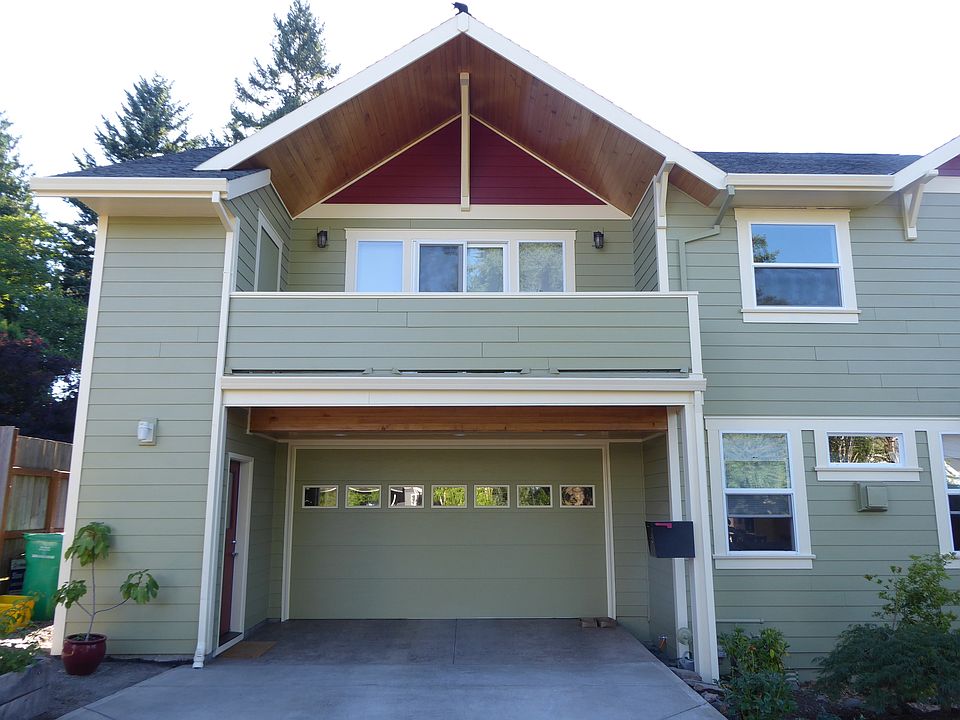 upper unit with balcony