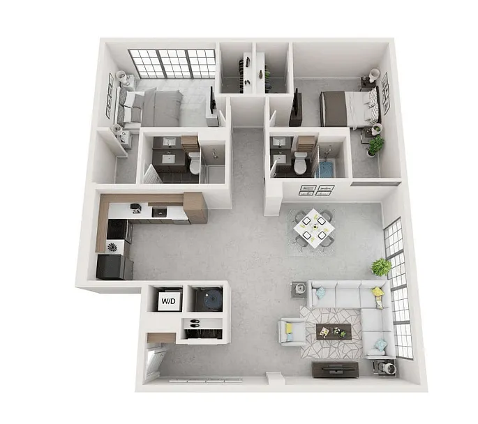 Floor plan The Phoenix (B1)
