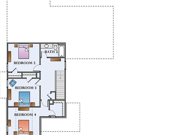 View of room layout