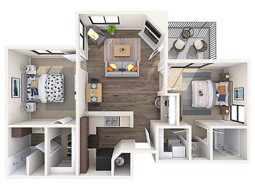 Floor plan Mead