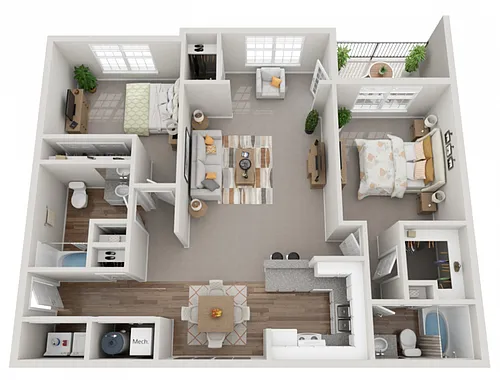 Floor plan The Bayberry
