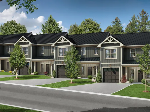 The Terraces - Basement; End Unit Plan, The Terraces Townhomes