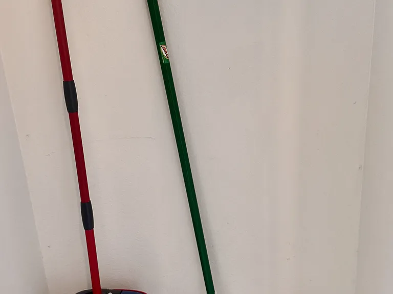 Cleaning supply closet