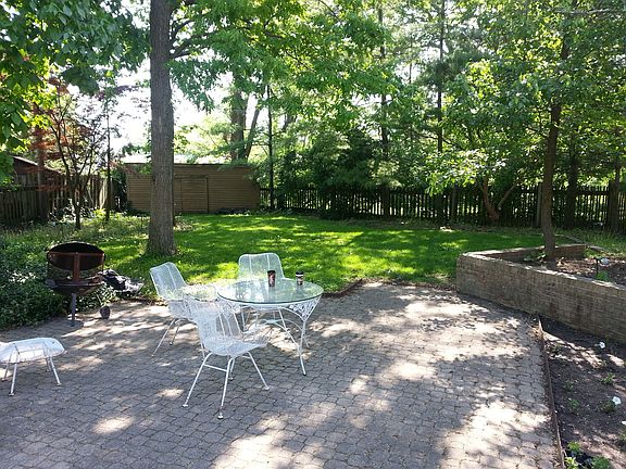 Backyard view