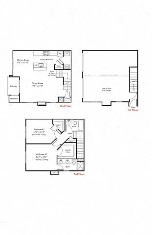 Floor plan 2G Townhome Renovation 7