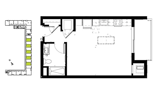 Floor plan Mill City S3