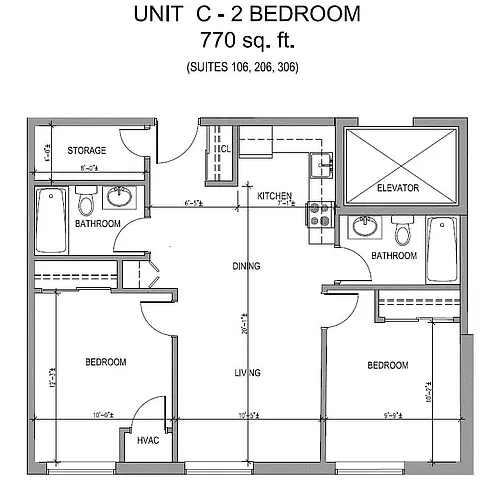 Floor plan C