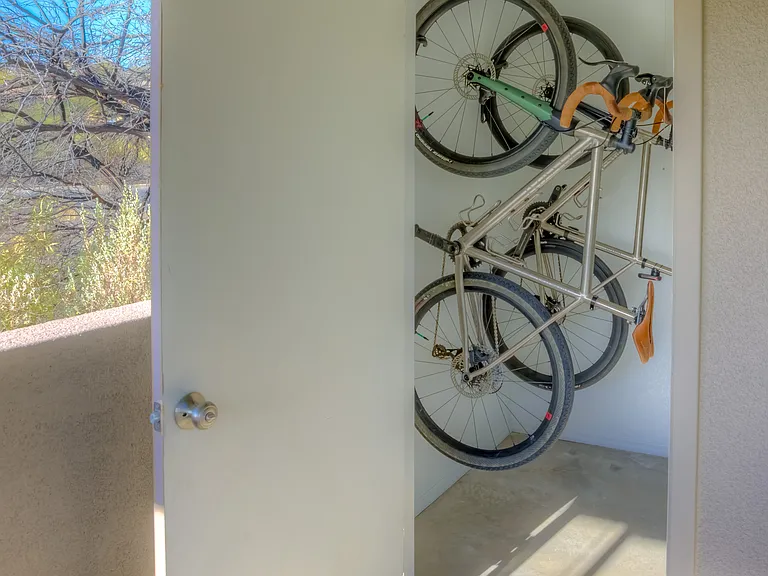 Bike Storage (NOTE - BIKES NOT INCLUDED)