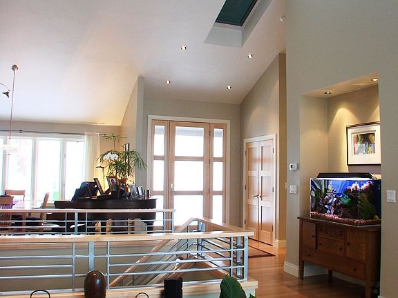 View back toward front door