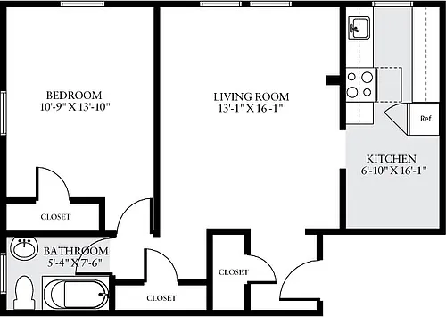 Floor plan 585