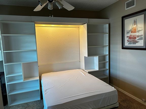 Third Bedroom Murphy bed.