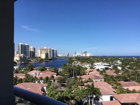 Balcony View of Intracoastal towards Aventura and Hollywood