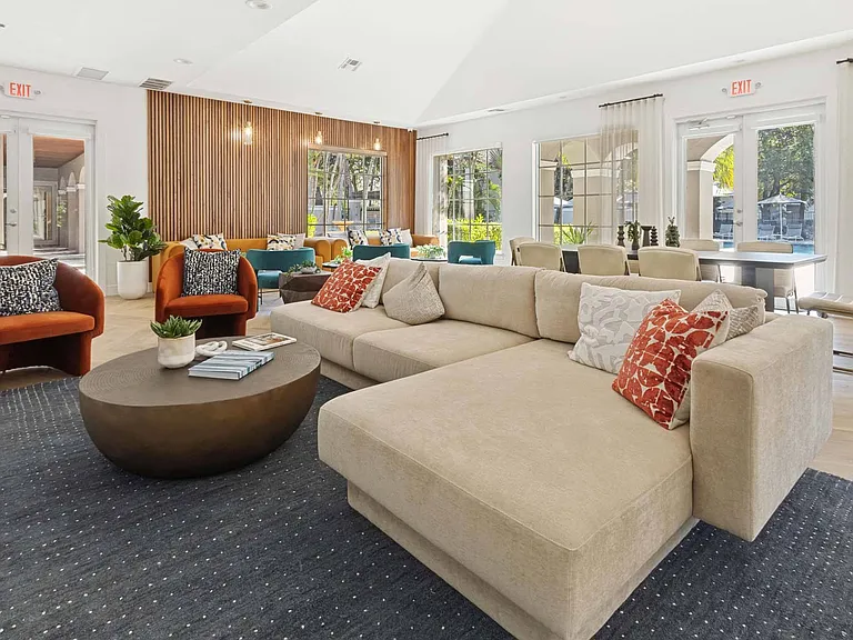 Relax in our newly reinvented clubhouse.