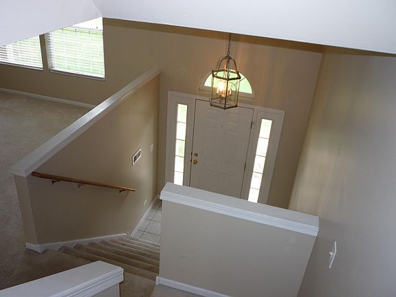 View of Front door Entrance From Upstairs
