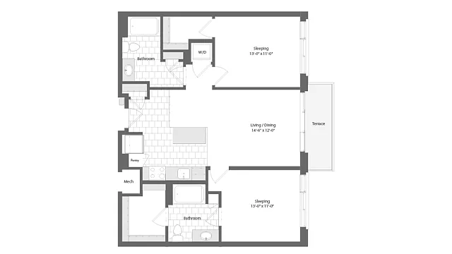 Floor plan Columbia