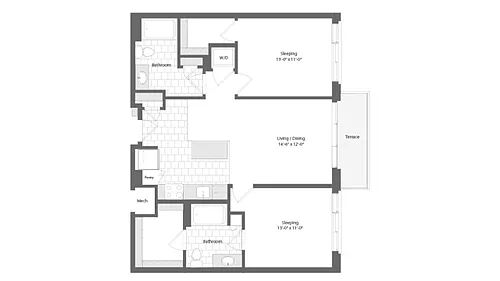 Floor plan Columbia
