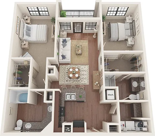 Floor plan B4