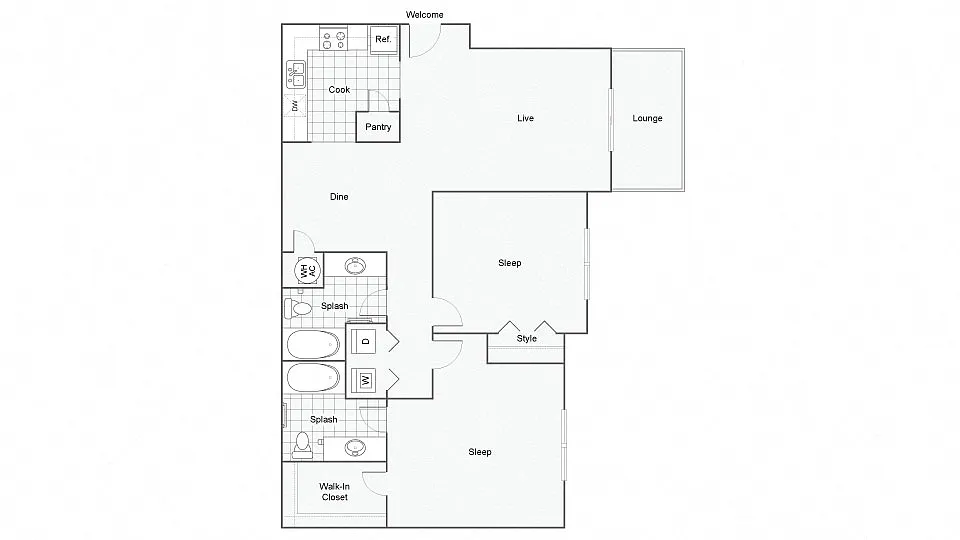 Floor plan Charlotte