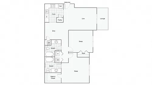 Floor plan Charlotte