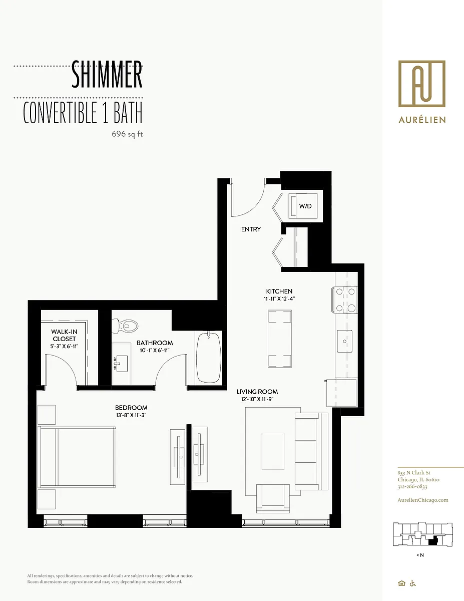 Floor plan Shimmer