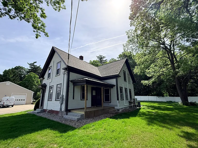 View from side yard