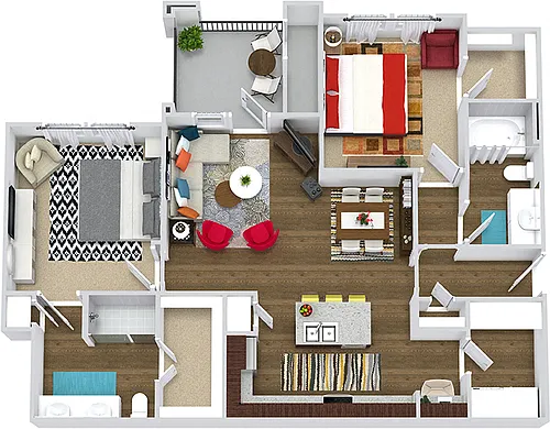Floor plan Elkland