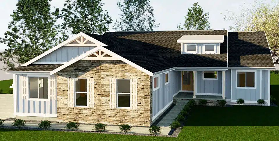 Beartooth Modern Farmhouse Option