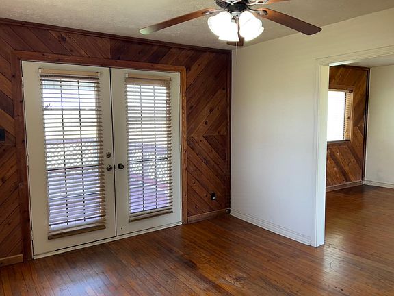 Dining Room leads out to back covered porch