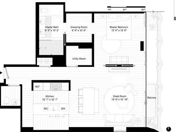 2nd image of 325 W Broadway APT 5C