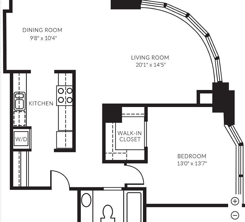 1st image of 441 E Ontario St #13D