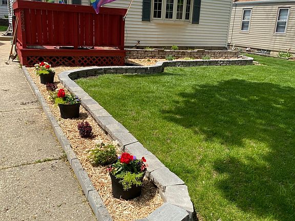 Plentiful garden space