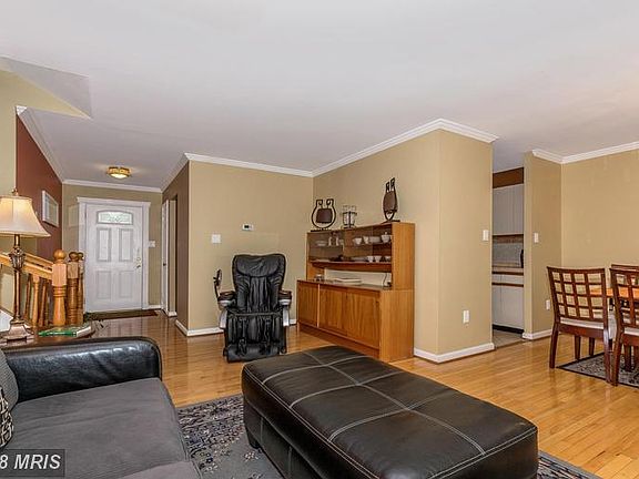 View from Living Room to Entry Foyer