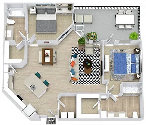Floor plan Senepol