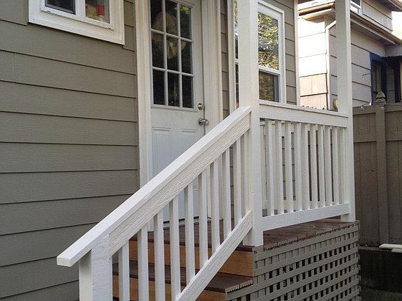 Back door porch
