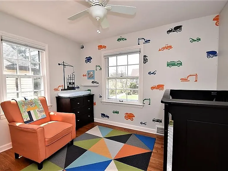 First bedroom on the 2nd floor