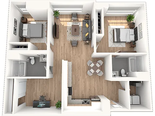 Floor plan B6