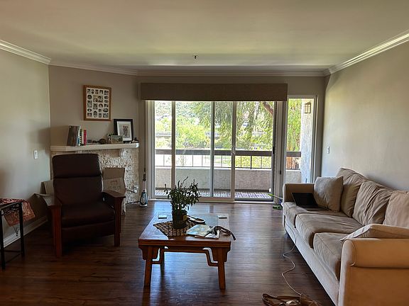 Living room and balcony