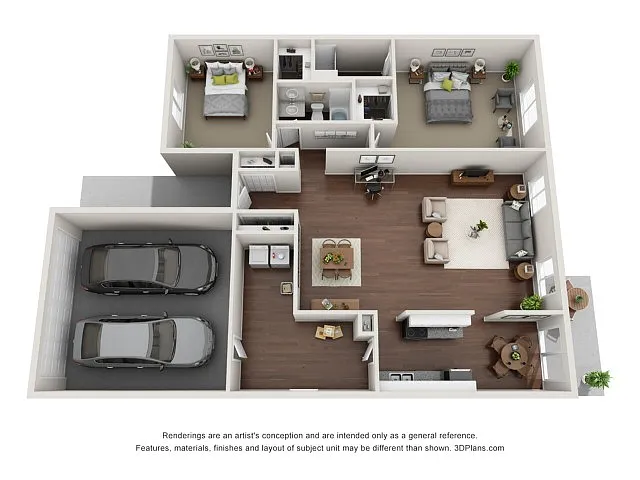 Floor plan The Hammond